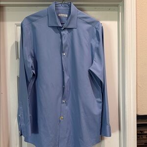 Perry Ellis Classic Blue Dress Shirt
